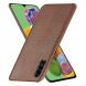Защитный чехол Deexe Croco Style для Samsung Galaxy A70s (A707) - Brown. Фото 2 из 5