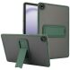 Захисний чохол Deexe Crystal Kickstand для Samsung Galaxy Tab A11 Plus (X230/236) - Green