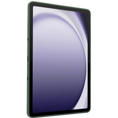 Захисний чохол Deexe Crystal Kickstand для Samsung Galaxy Tab A11 Plus (X230/236) - Green