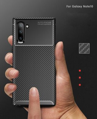 Защитный чехол Deexe Fusion для Samsung Galaxy Note 10 (N970) - Black