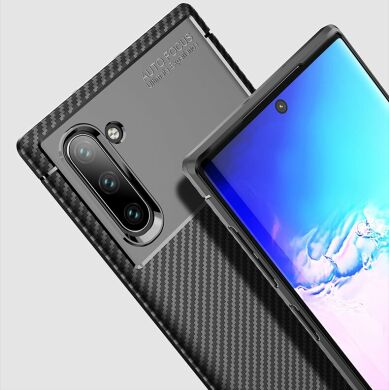 Захисний чохол Deexe Fusion для Samsung Galaxy Note 10 (N970) - Black