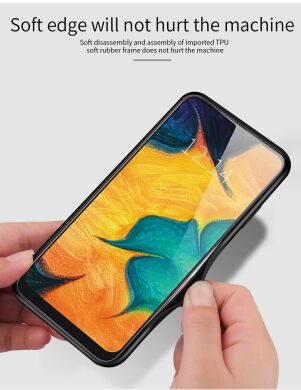 Захисний чохол Deexe Gradient Pattern для Samsung Galaxy A40 (А405) - Emerald