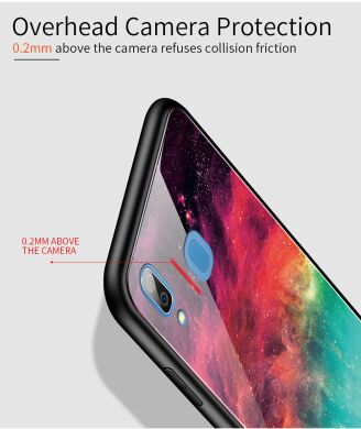 Захисний чохол Deexe Gradient Pattern для Samsung Galaxy A40 (А405) - Emerald