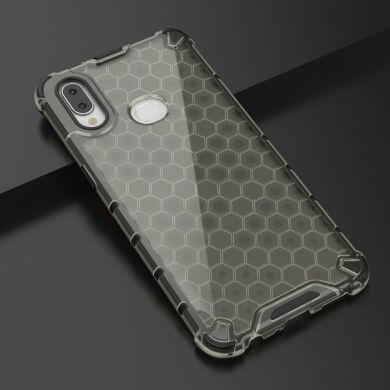 Защитный чехол Deexe Honeycomb Series для Samsung Galaxy A10s (A107) - Grey
