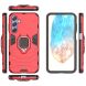 Захисний чохол Deexe Hybrid Case для Samsung Galaxy M35 (M356) - Red