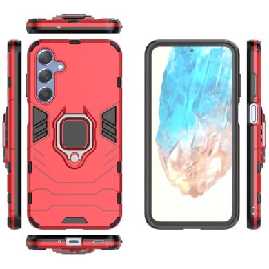 Захисний чохол Deexe Hybrid Case для Samsung Galaxy M35 (M356) - Red