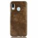 Захисний чохол Deexe Leather Back Cover для Samsung Galaxy A40 (А405), Brown