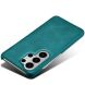Захисний чохол Deexe Leather Back Cover для Samsung Galaxy S26 Ultra - Green