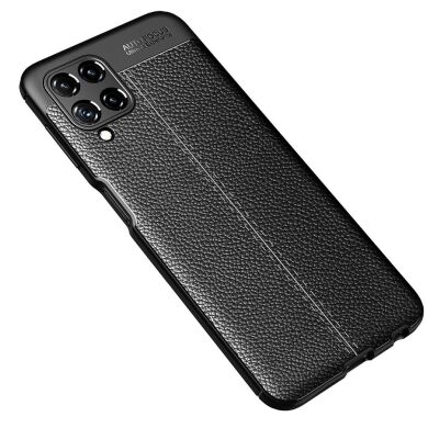 Захисний чохол Deexe Leather Cover для Samsung Galaxy M32 (M325) - Black