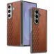 Захисний чохол Deexe Rhombus Case для Samsung Galaxy Fold 8 Ultra - Brown