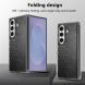 Захисний чохол Deexe Rhombus Case для Samsung Galaxy Fold 8 Ultra - Brown