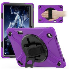 Захисний чохол Deexe Rotation Hybrid для Samsung Galaxy Tab S12 Plus - Purple
