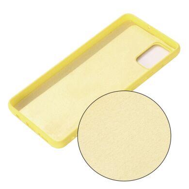 Захисний чохол Deexe Silicone Case для Samsung Galaxy A02s (A025) - Yellow