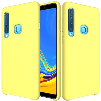 Защитный чехол Deexe Silicone Case для Samsung Galaxy A9 2018 (A920) - Yellow