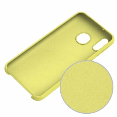 Защитный чехол Deexe Silicone Case для Samsung Galaxy M20 (M205) - Yellow