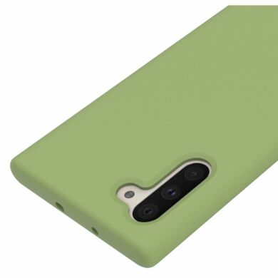 Захисний чохол Deexe Silicone Case для Samsung Galaxy Note 10 (N970) - Green