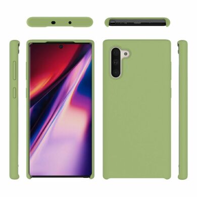 Защитный чехол Deexe Silicone Case для Samsung Galaxy Note 10 (N970) - Green