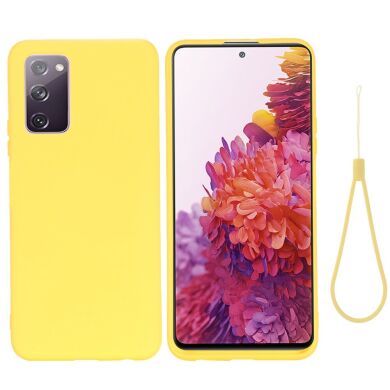 Захисний чохол Deexe Silicone Case для Samsung Galaxy S20 FE (G780) - Yellow