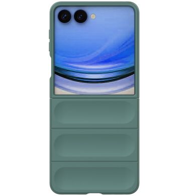 Защитный чехол Deexe Terra Case для Samsung Galaxy Flip 8 - Green