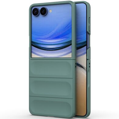 Защитный чехол Deexe Terra Case для Samsung Galaxy Flip 8 - Green
