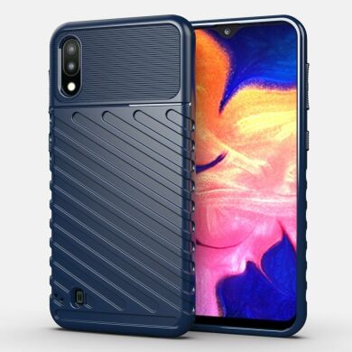 Захисний чохол Deexe Thunder Series для Samsung Galaxy A10 (A105) / M10 (M105) - Blue