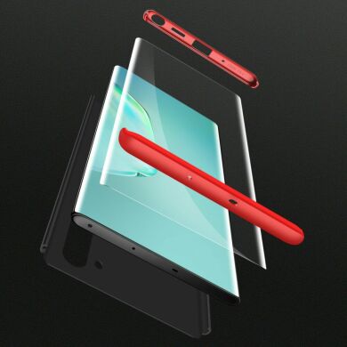 Захисний чохол GKK Double Dip Case для Samsung Galaxy Note 10 (N970) - Black / Red