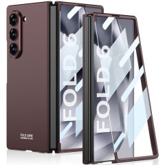 Защитный чехол GKK Super Slim для Samsung Galaxy Fold 6 - Wine Red