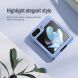 Защитный чехол NILLKIN Qin (FF) для Samsung Galaxy Flip 5 - Blue. Фото 8 из 13