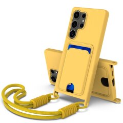 Захисний чохол Reframe Silicone Holder для Samsung Galaxy S24 Ultra (S928) - Yellow