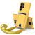 Защитный чехол Reframe Silicone Holder для Samsung Galaxy S24 Ultra (S928) - Yellow