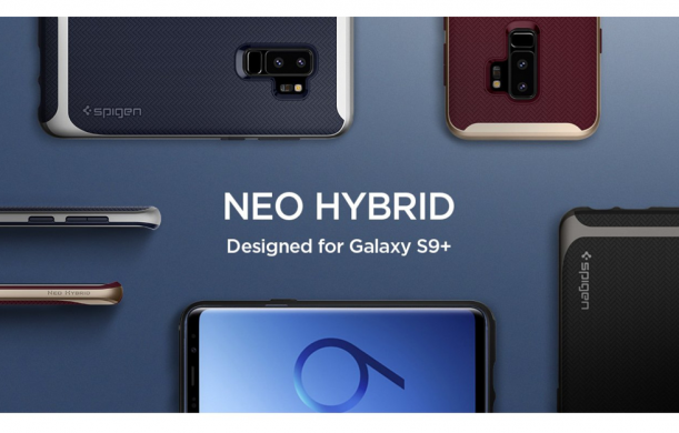 Захисний чохол SGP Neo Hybrid для Samsung Galaxy S9 Plus (G965) - Gunmetal
