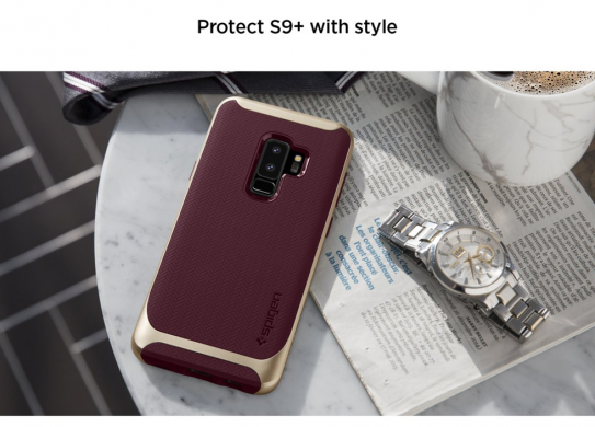 Защитный чехол SGP Neo Hybrid для Samsung Galaxy S9 Plus (G965) - Gunmetal