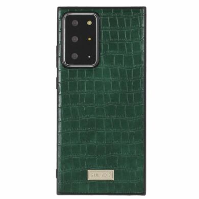 Защитный чехол SULADA Crocodile Style для Samsung Galaxy Note 20 Ultra (N985) - Green
