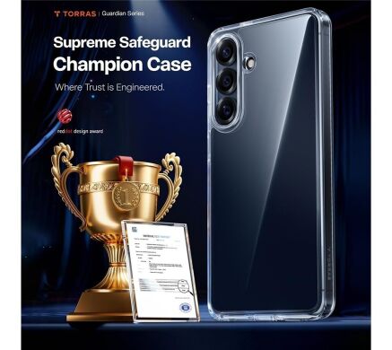 Защитный чехол TORRAS Guardian для Samsung Galaxy S26 Plus - Clear