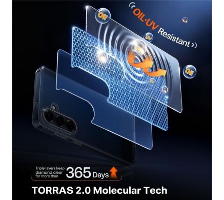 Защитный чехол TORRAS Guardian для Samsung Galaxy S26 Plus - Clear