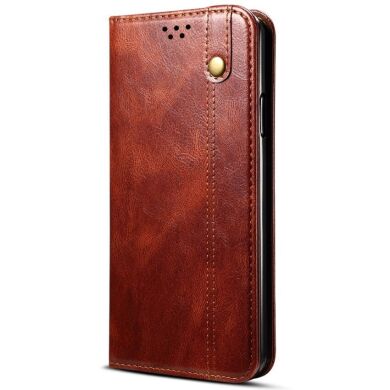 Захисний чохол UniCase Leather Wallet для Samsung Galaxy S21 (G991) - Red