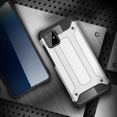 Захисний чохол UniCase Rugged Guard для Samsung Galaxy Note 10 Lite (N770) - Silver