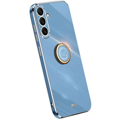 Защитный чехол XINLI Porcelain Ring для Samsung Galaxy A37 (A376) - Blue