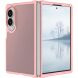 Захисний кейс Deexe Velvet Frame (FF) для Samsung Galaxy Fold 8 - Pink