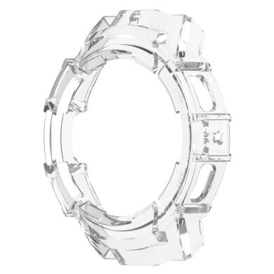 Защитный чехол Deexe Armour Frame для Samsung Galaxy Watch 4 / 5 (44mm) - Transparent