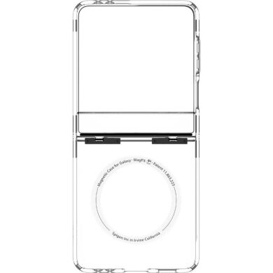 Защитный чехол Spigen (SGP) Ultra Hybrid Pro (MagFit) для Samsung Galaxy Flip 7 (ACS09559) - Clear / White