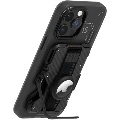 Кардхолдер AULUMU G03 Carbon Fiber Cover Magnetic - Black