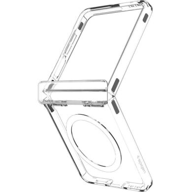 Защитный чехол Spigen (SGP) Ultra Hybrid Pro (MagFit) для Samsung Galaxy Flip 7 (ACS09559) - Clear / White