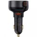 Автомобильное зарядное устройство Baseus Enjoyment Pro Retractable (60W) + кабель Type-C (C00057802111) - Black. Фото 2 из 9