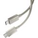 Кабель Spigen Essential EB6015CC Type-C to Type-C (60W, 1.5m) ACA10419 - Natural Titanium