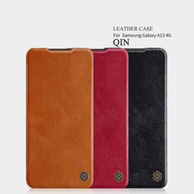 Чехол-книжка NILLKIN Qin Series для Samsung Galaxy A13 (А135) - Brown