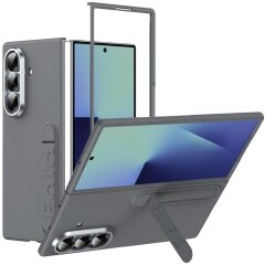 Защитный чехол UniCase Kickstand Case для Samsung Galaxy Fold 8 Ultra - Dark Grey