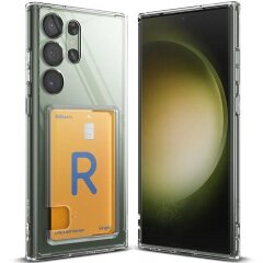 Захисний чохол Ringke Fusion Card для Samsung Galaxy S23 Ultra (S918) 8809919301480 - Clear