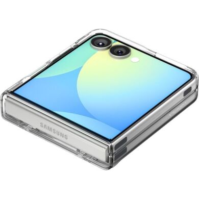 Защитный чехол Spigen (SGP) Ultra Hybrid Pro (MagFit) для Samsung Galaxy Flip 7 (ACS09559) - Clear / White