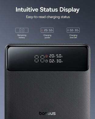Внешний аккумулятор Baseus Blade H1 Lite 100W (20000mAh) P10021604123-00 - Black